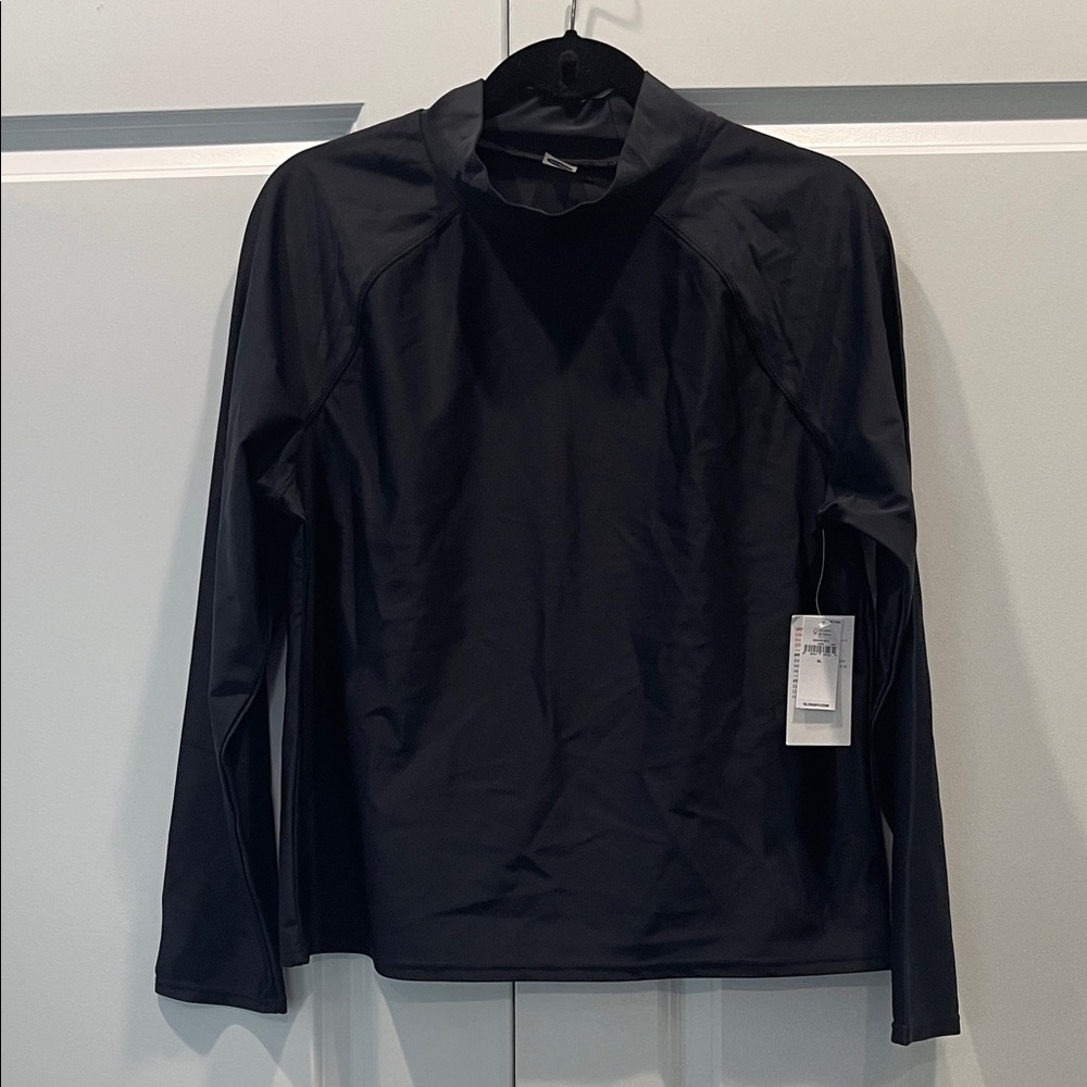 Old Navy Black Long Sleeve SPF 50 Tee NWT size XL